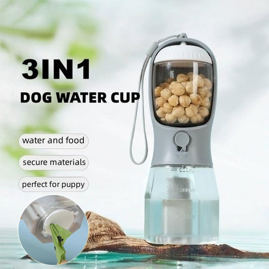 Huff 3-in-1 Portable Pet Bottle