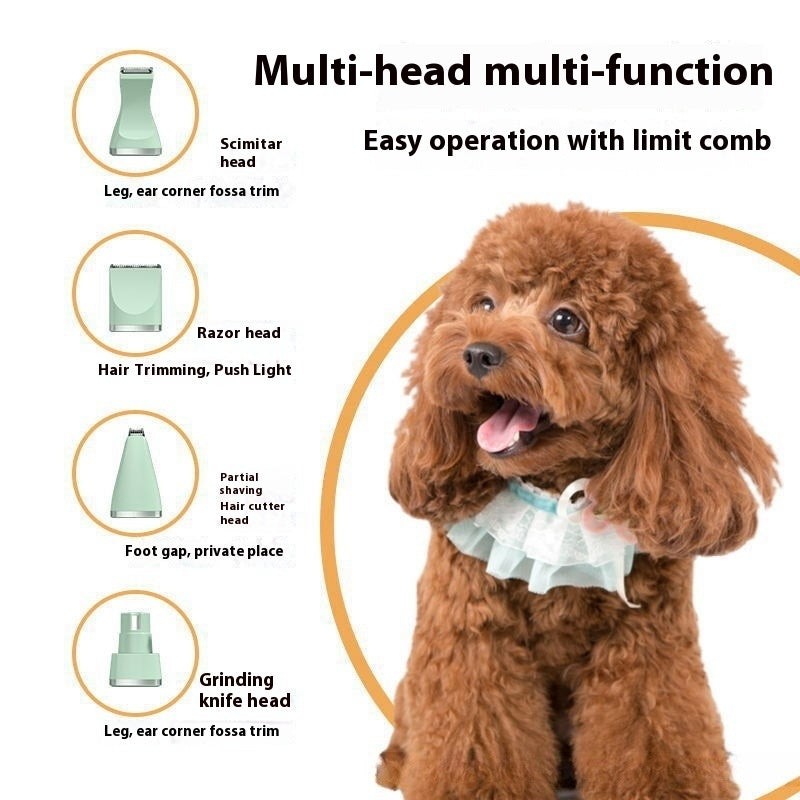 Huff 4-in-1 Quiet Pet Trimmer
